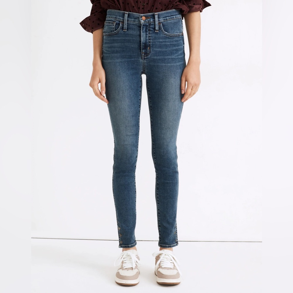 NWOT Madewell 10” High Rise Skinny